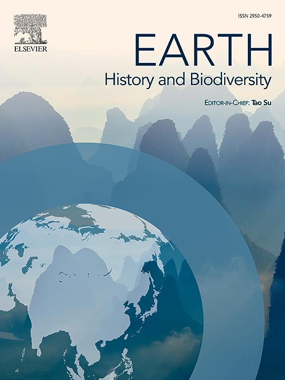 Website Earth History and Biodiversity